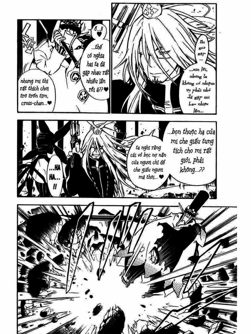 Truyện Tranh Quái Vật Sinh Ra Từ Linh Hồn Chết Chóc - D. Gray-Man trang 8