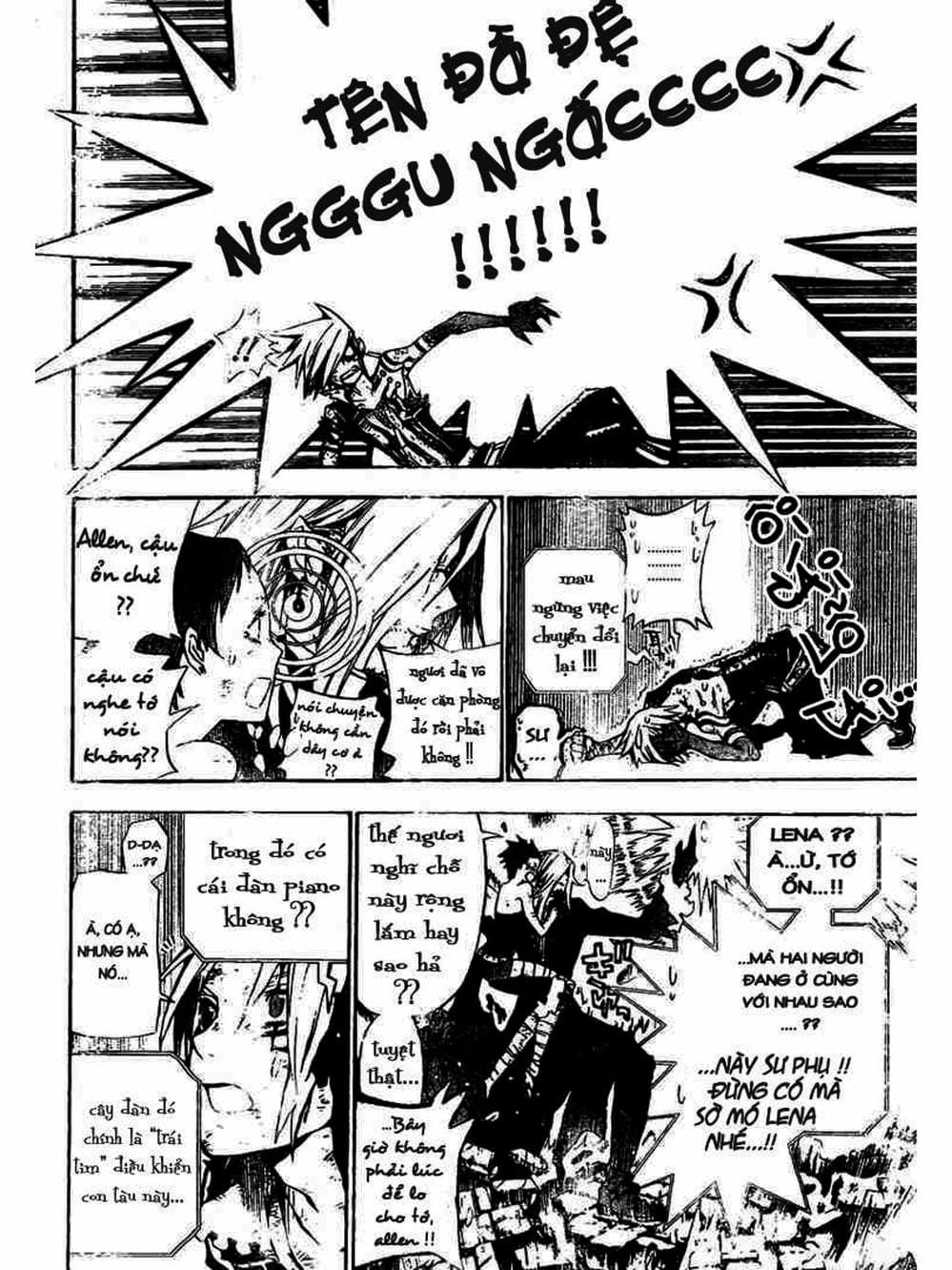 Truyện Tranh Quái Vật Sinh Ra Từ Linh Hồn Chết Chóc - D. Gray-Man trang 8