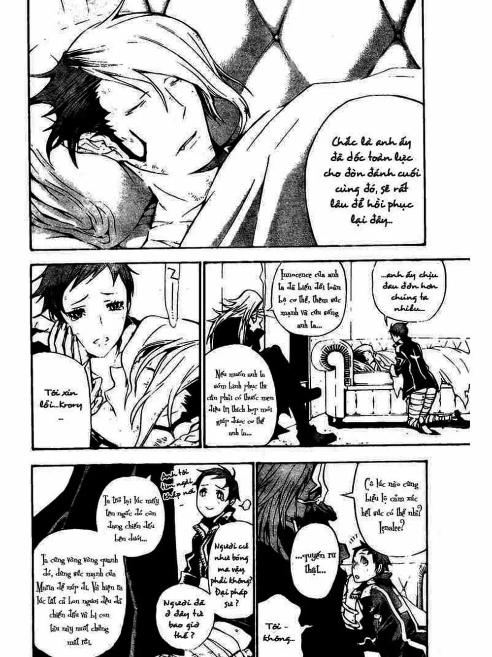 Truyện Tranh Quái Vật Sinh Ra Từ Linh Hồn Chết Chóc - D. Gray-Man trang 8