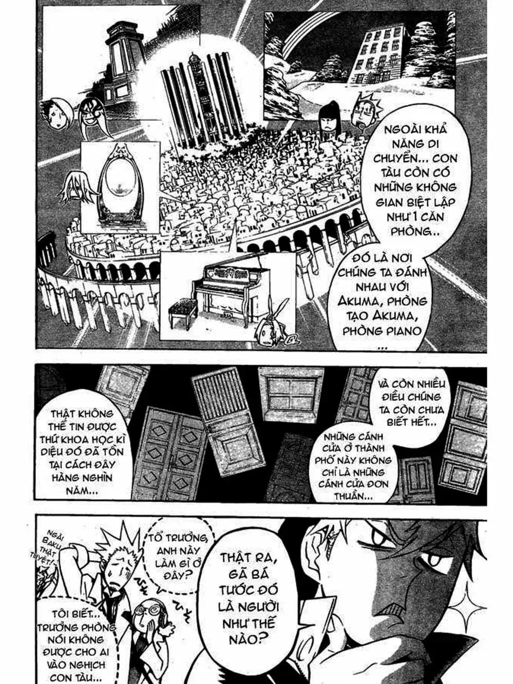 Truyện Tranh Quái Vật Sinh Ra Từ Linh Hồn Chết Chóc - D. Gray-Man trang 8