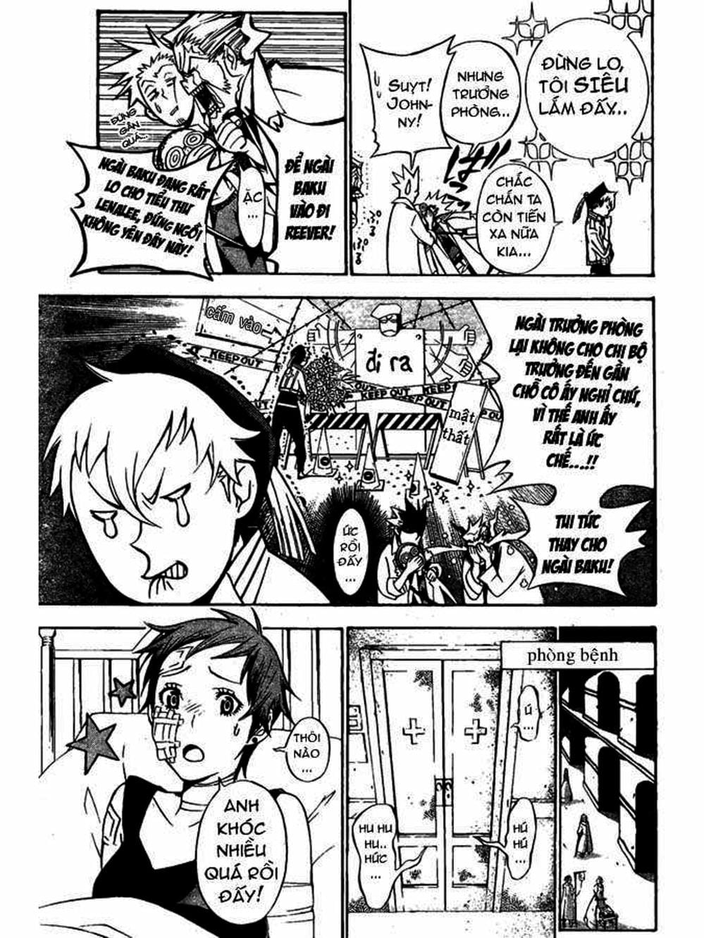 Truyện Tranh Quái Vật Sinh Ra Từ Linh Hồn Chết Chóc - D. Gray-Man trang 8