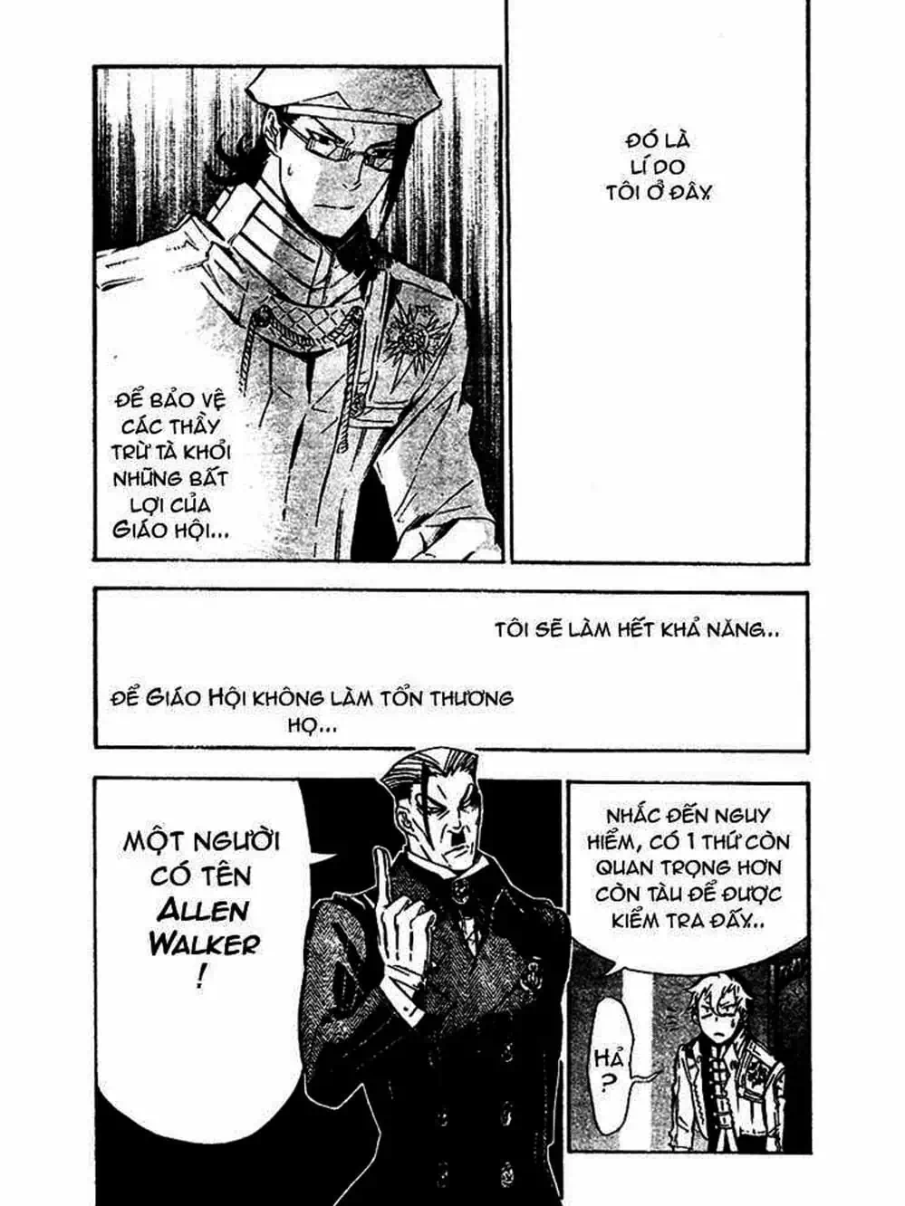 Truyện Tranh Quái Vật Sinh Ra Từ Linh Hồn Chết Chóc - D. Gray-Man trang 8