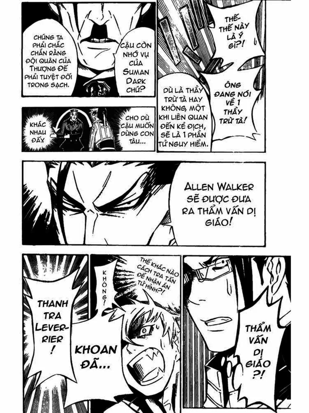 Truyện Tranh Quái Vật Sinh Ra Từ Linh Hồn Chết Chóc - D. Gray-Man trang 8