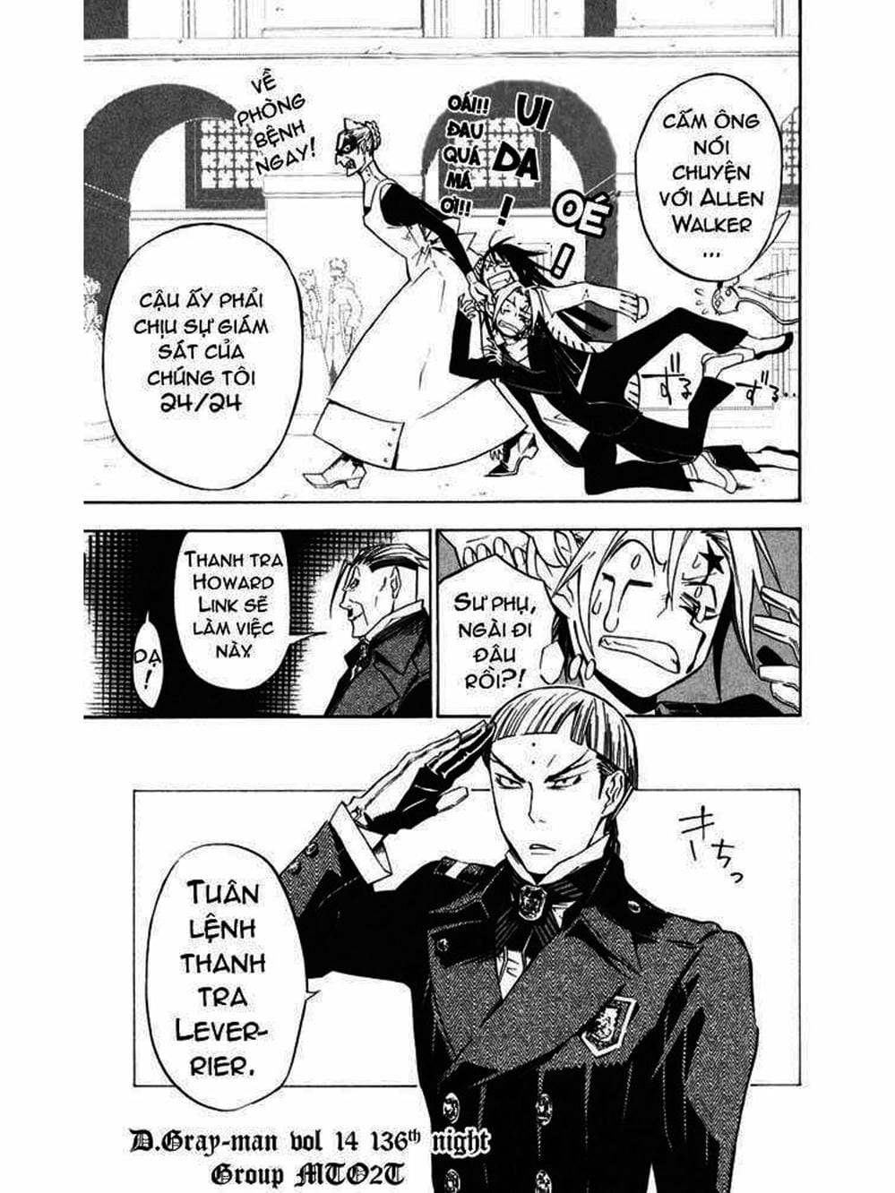 Truyện Tranh Quái Vật Sinh Ra Từ Linh Hồn Chết Chóc - D. Gray-Man trang 8