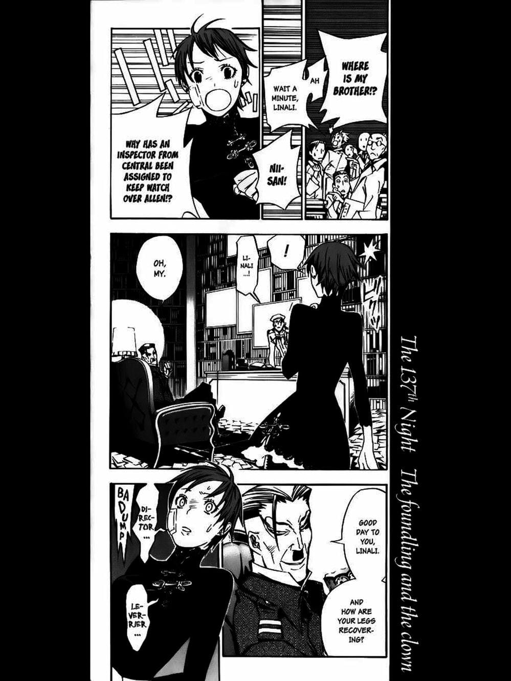 Truyện Tranh Quái Vật Sinh Ra Từ Linh Hồn Chết Chóc - D. Gray-Man trang 8