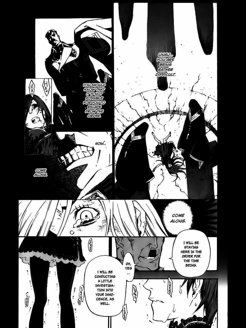 Truyện Tranh Quái Vật Sinh Ra Từ Linh Hồn Chết Chóc - D. Gray-Man trang 8