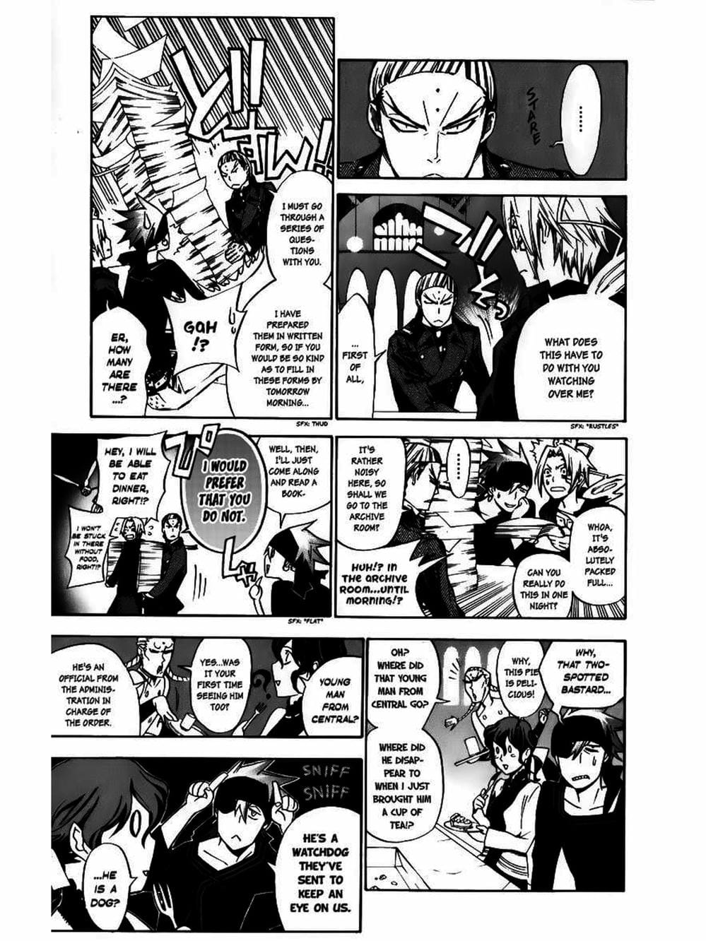 Truyện Tranh Quái Vật Sinh Ra Từ Linh Hồn Chết Chóc - D. Gray-Man trang 8