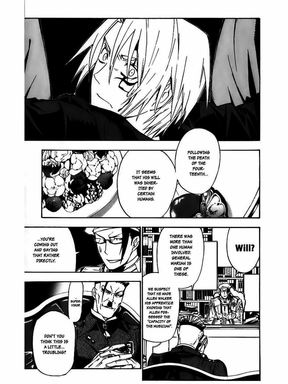 Truyện Tranh Quái Vật Sinh Ra Từ Linh Hồn Chết Chóc - D. Gray-Man trang 8