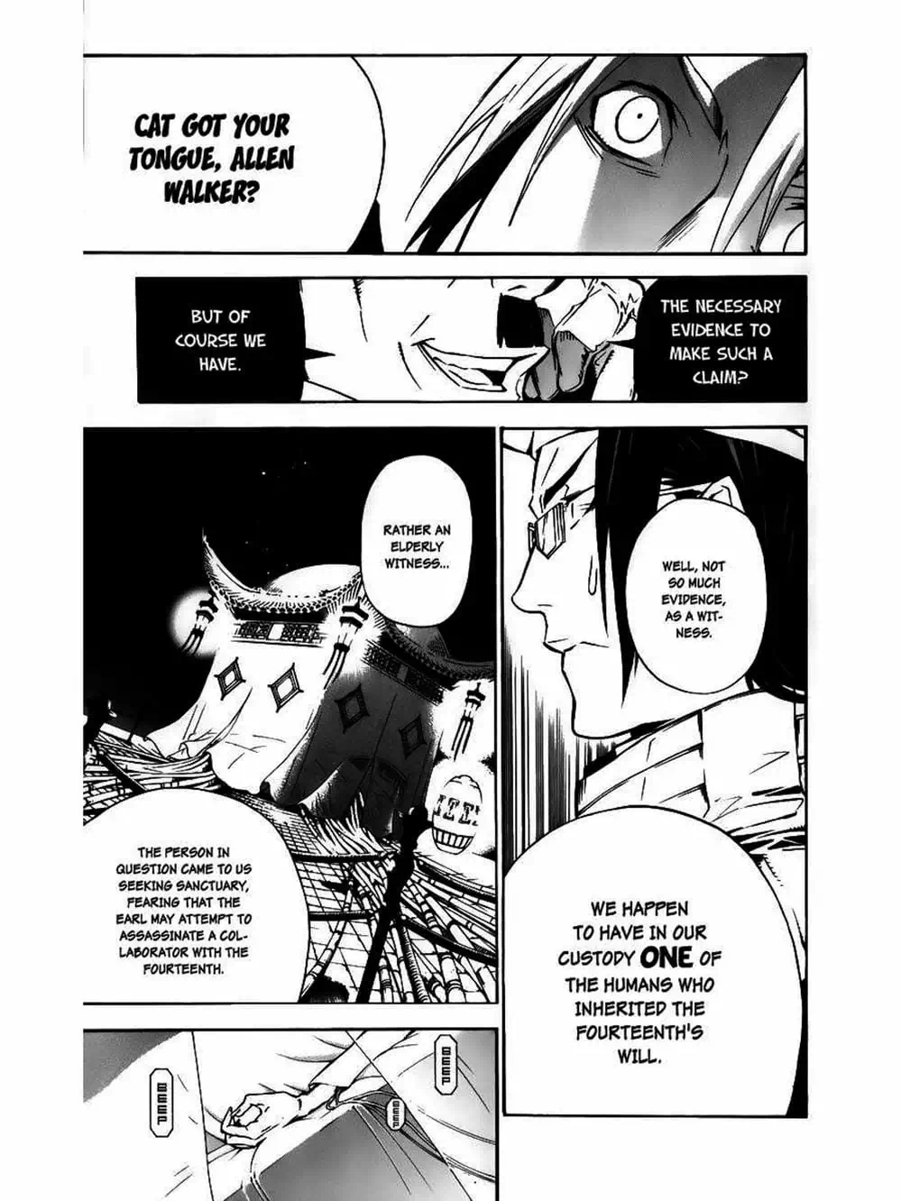 Truyện Tranh Quái Vật Sinh Ra Từ Linh Hồn Chết Chóc - D. Gray-Man trang 8