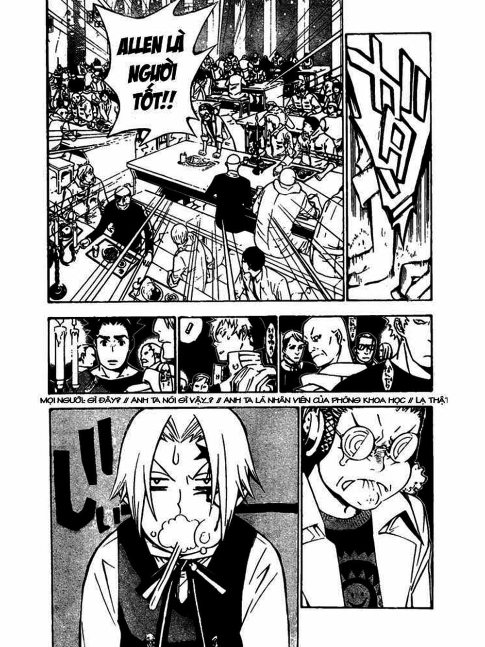 Truyện Tranh Quái Vật Sinh Ra Từ Linh Hồn Chết Chóc - D. Gray-Man trang 8