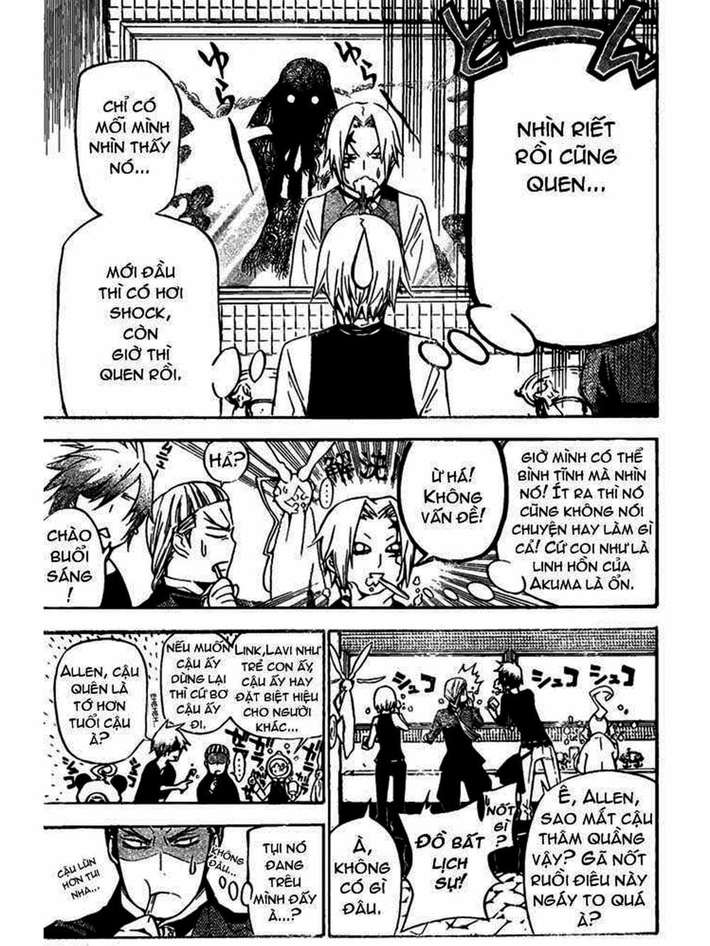 Truyện Tranh Quái Vật Sinh Ra Từ Linh Hồn Chết Chóc - D. Gray-Man trang 8