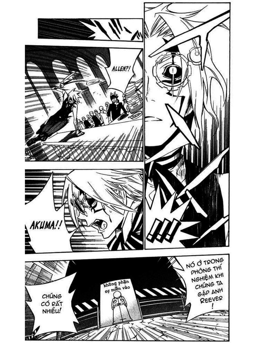 Truyện Tranh Quái Vật Sinh Ra Từ Linh Hồn Chết Chóc - D. Gray-Man trang 8