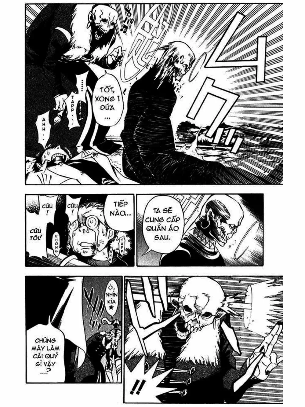 Truyện Tranh Quái Vật Sinh Ra Từ Linh Hồn Chết Chóc - D. Gray-Man trang 8