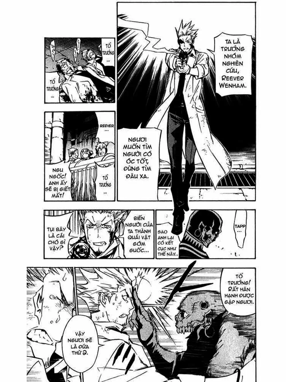 Truyện Tranh Quái Vật Sinh Ra Từ Linh Hồn Chết Chóc - D. Gray-Man trang 8