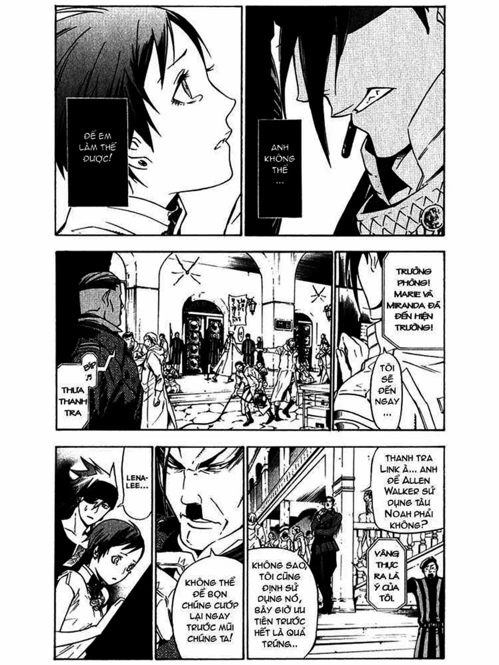 Truyện Tranh Quái Vật Sinh Ra Từ Linh Hồn Chết Chóc - D. Gray-Man trang 8