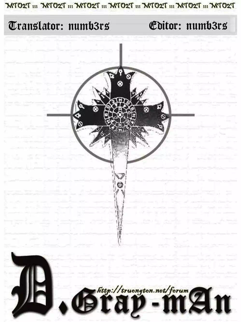 Truyện Tranh Quái Vật Sinh Ra Từ Linh Hồn Chết Chóc - D. Gray-Man trang 8