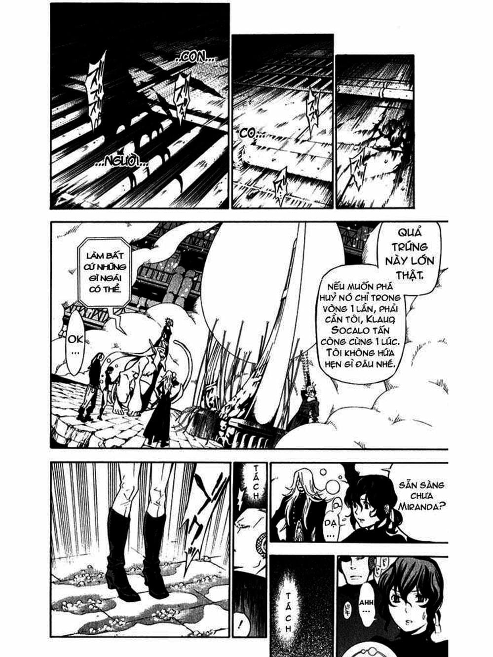 Truyện Tranh Quái Vật Sinh Ra Từ Linh Hồn Chết Chóc - D. Gray-Man trang 8