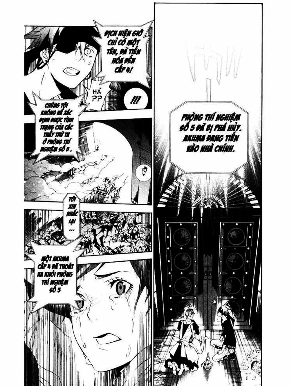 Truyện Tranh Quái Vật Sinh Ra Từ Linh Hồn Chết Chóc - D. Gray-Man trang 8