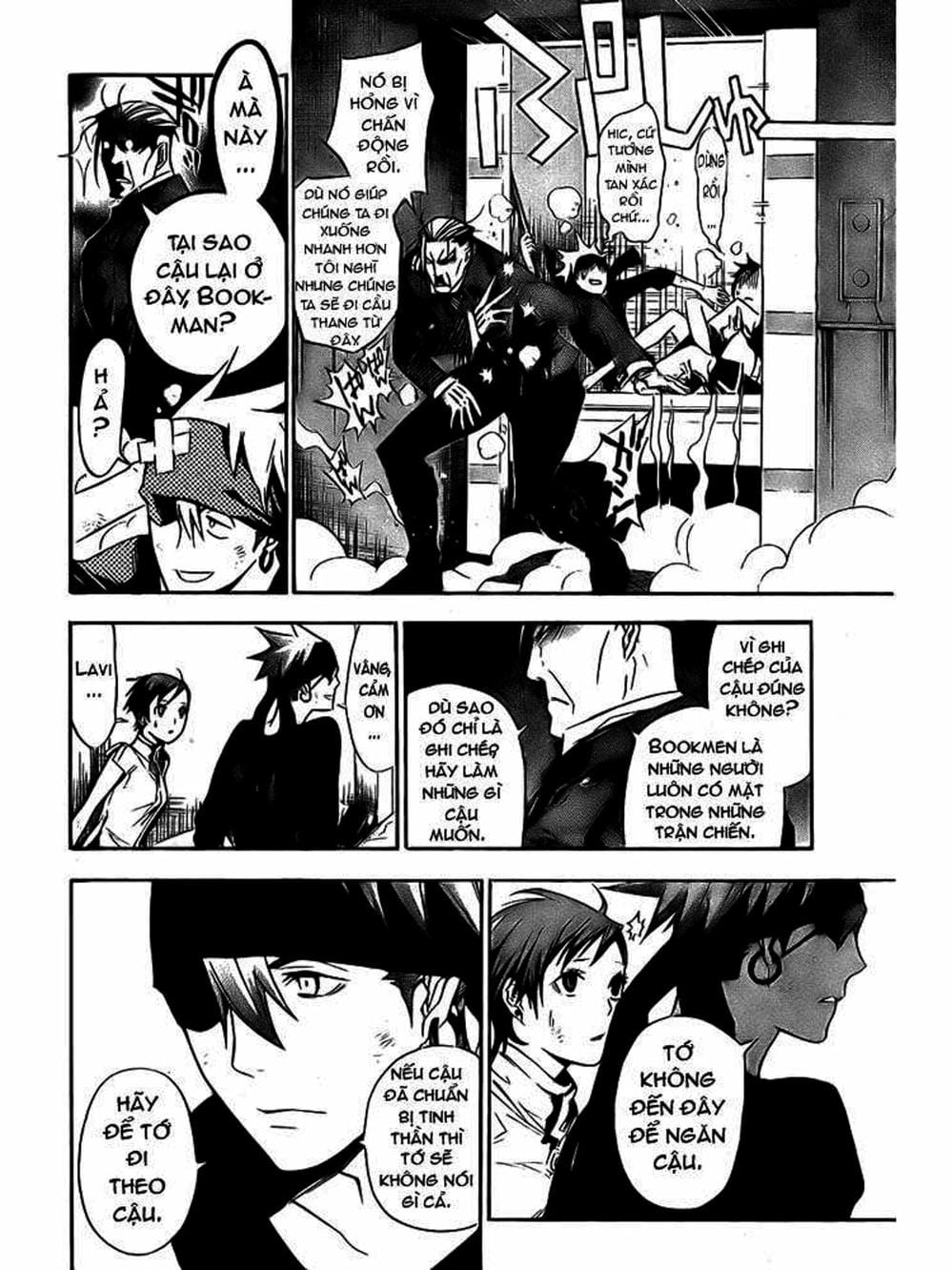 Truyện Tranh Quái Vật Sinh Ra Từ Linh Hồn Chết Chóc - D. Gray-Man trang 8