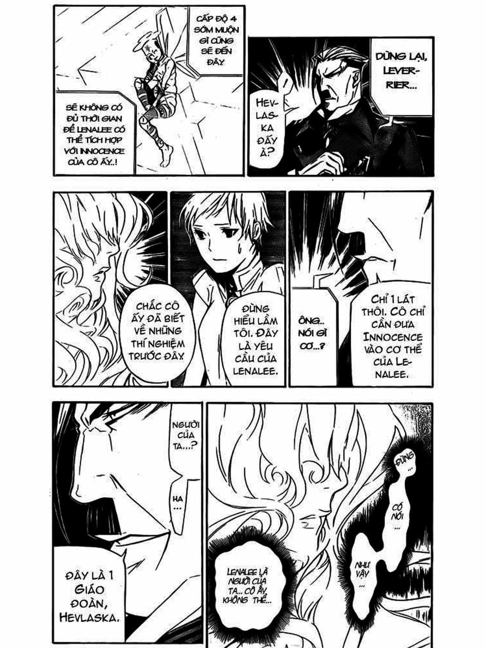 Truyện Tranh Quái Vật Sinh Ra Từ Linh Hồn Chết Chóc - D. Gray-Man trang 8