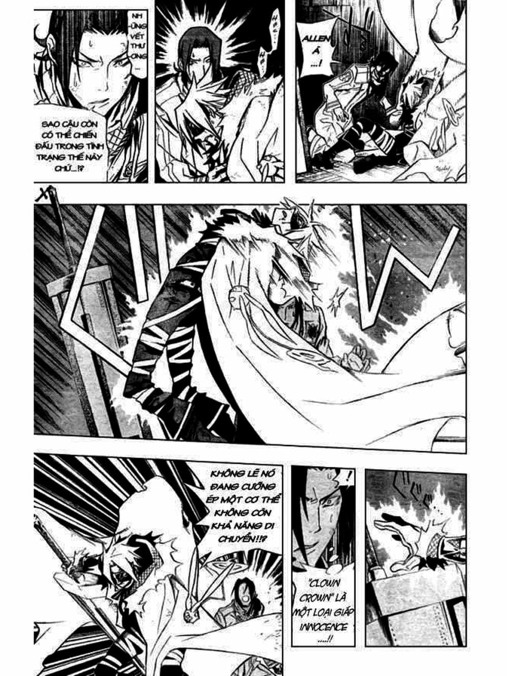 Truyện Tranh Quái Vật Sinh Ra Từ Linh Hồn Chết Chóc - D. Gray-Man trang 8