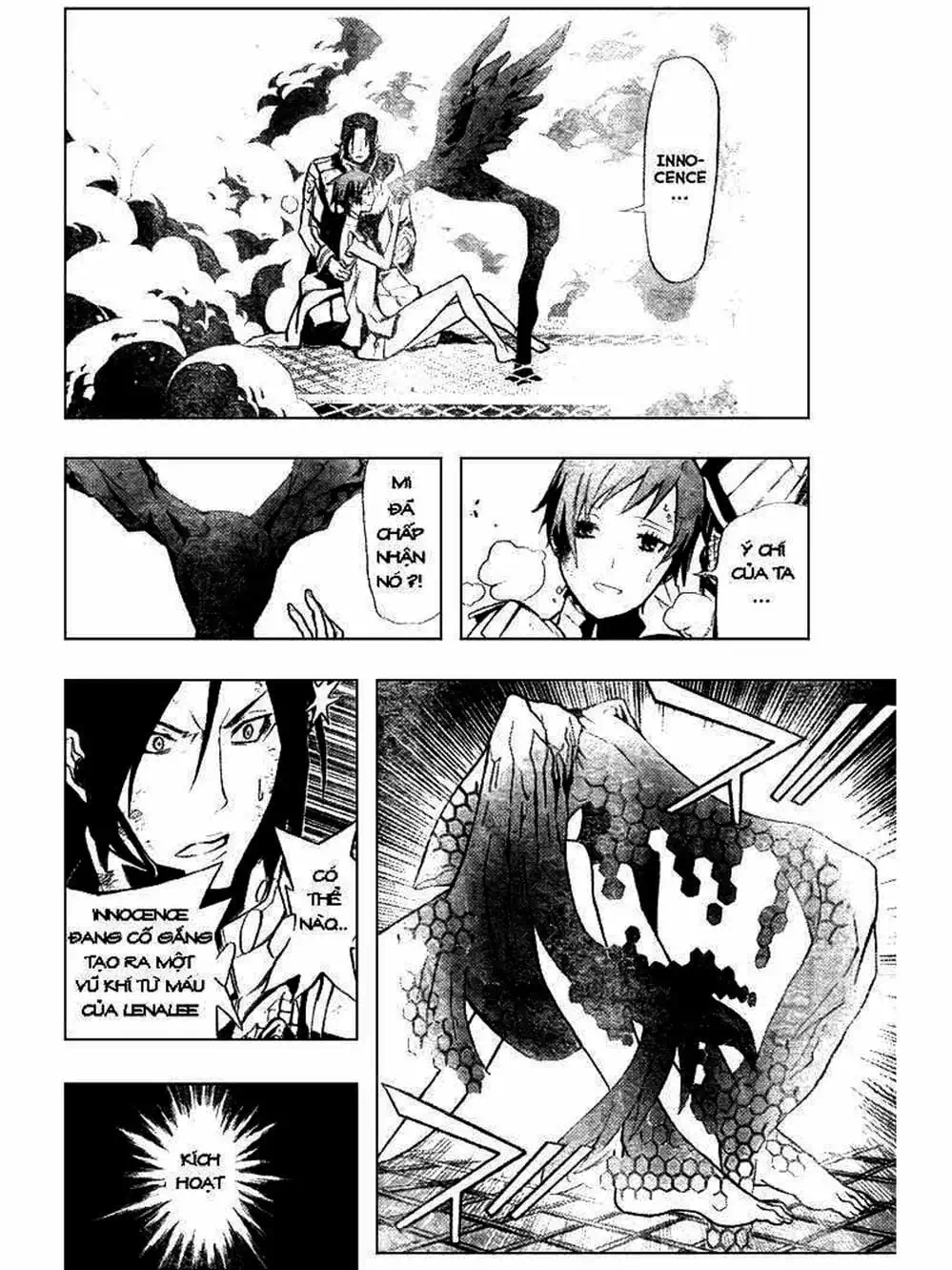 Truyện Tranh Quái Vật Sinh Ra Từ Linh Hồn Chết Chóc - D. Gray-Man trang 8