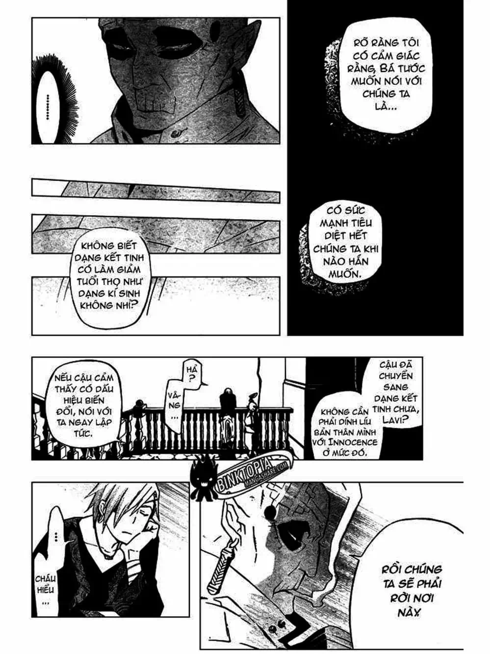 Truyện Tranh Quái Vật Sinh Ra Từ Linh Hồn Chết Chóc - D. Gray-Man trang 8