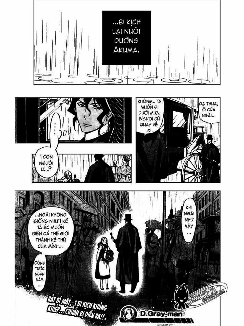 Truyện Tranh Quái Vật Sinh Ra Từ Linh Hồn Chết Chóc - D. Gray-Man trang 8