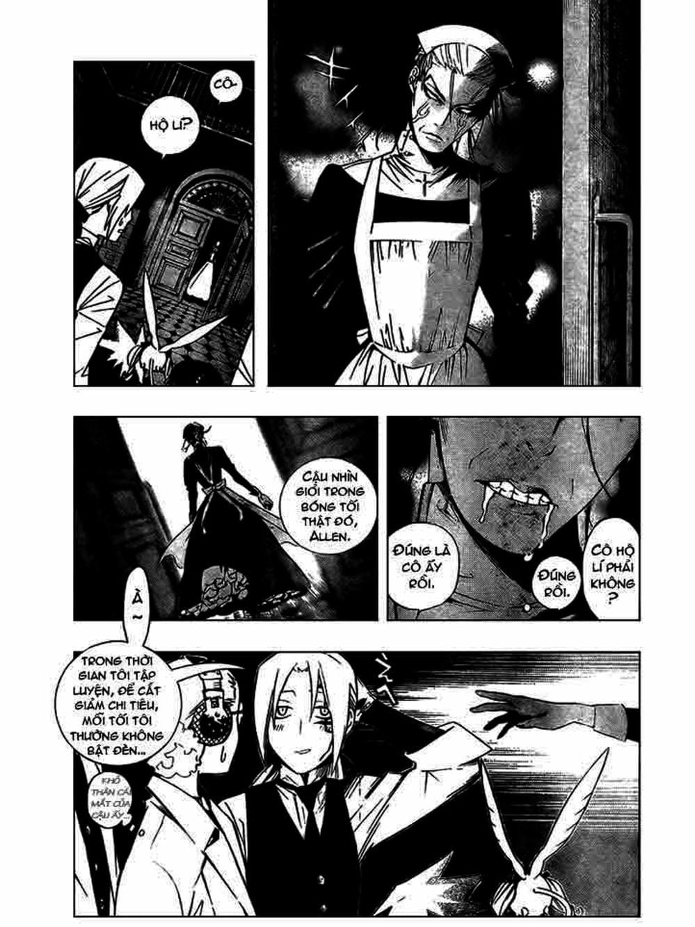 Truyện Tranh Quái Vật Sinh Ra Từ Linh Hồn Chết Chóc - D. Gray-Man trang 8