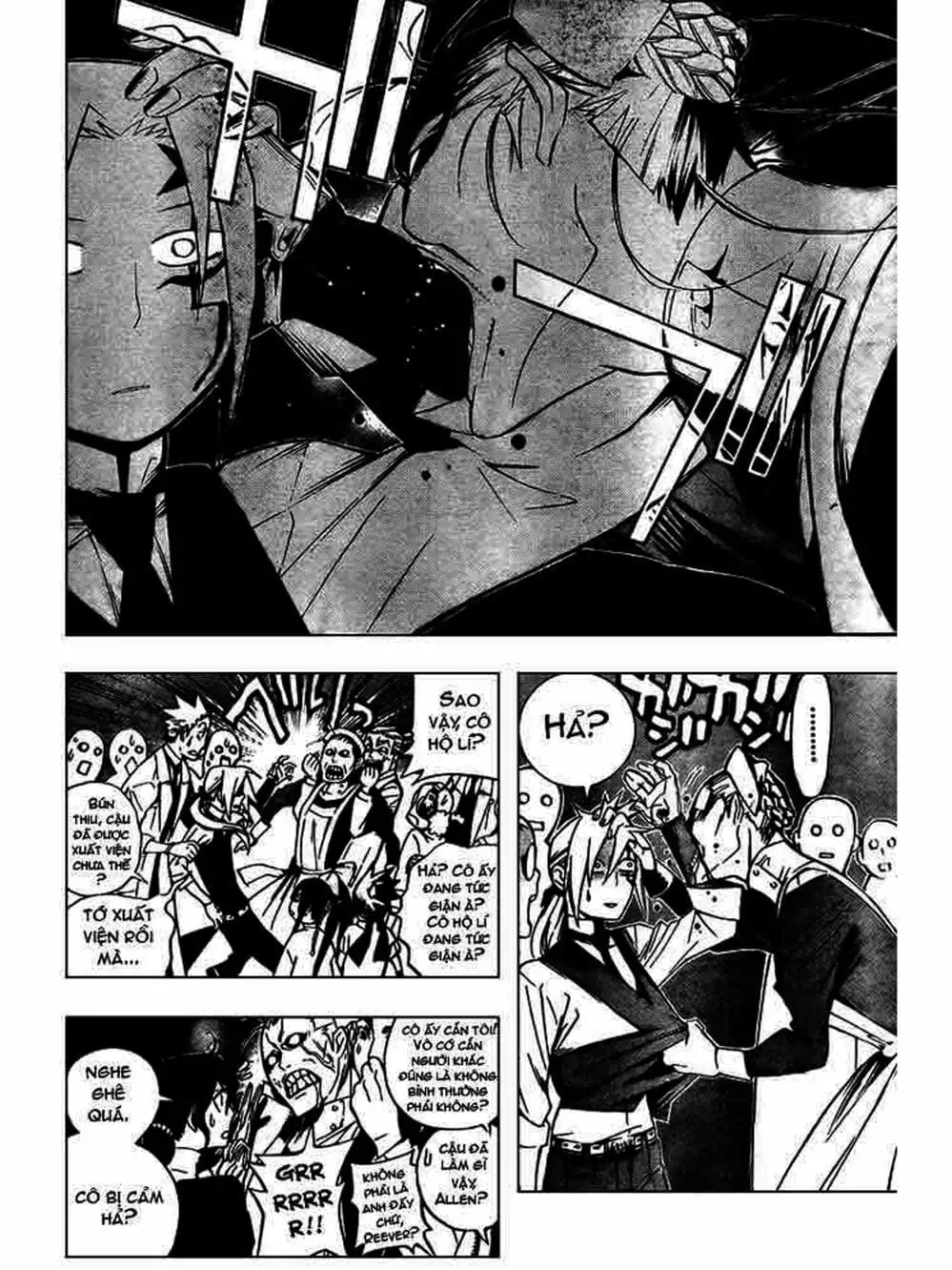 Truyện Tranh Quái Vật Sinh Ra Từ Linh Hồn Chết Chóc - D. Gray-Man trang 8