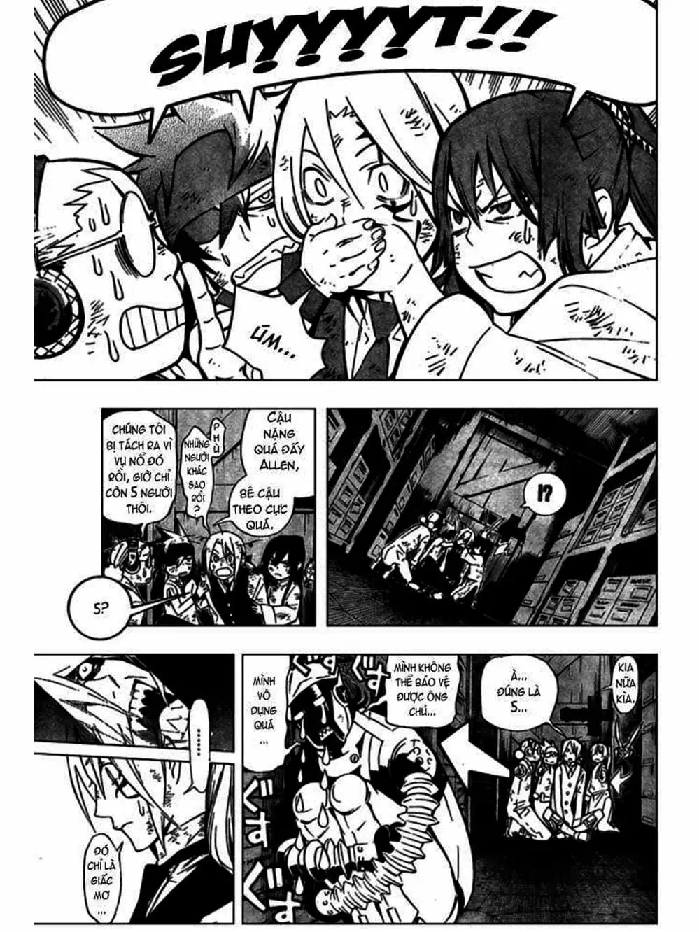 Truyện Tranh Quái Vật Sinh Ra Từ Linh Hồn Chết Chóc - D. Gray-Man trang 8