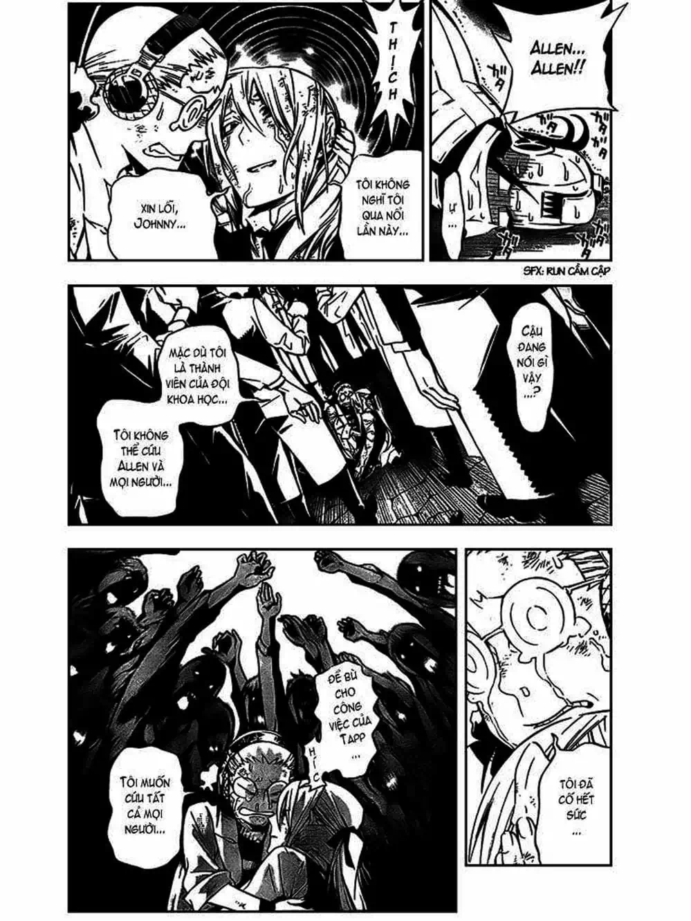 Truyện Tranh Quái Vật Sinh Ra Từ Linh Hồn Chết Chóc - D. Gray-Man trang 8