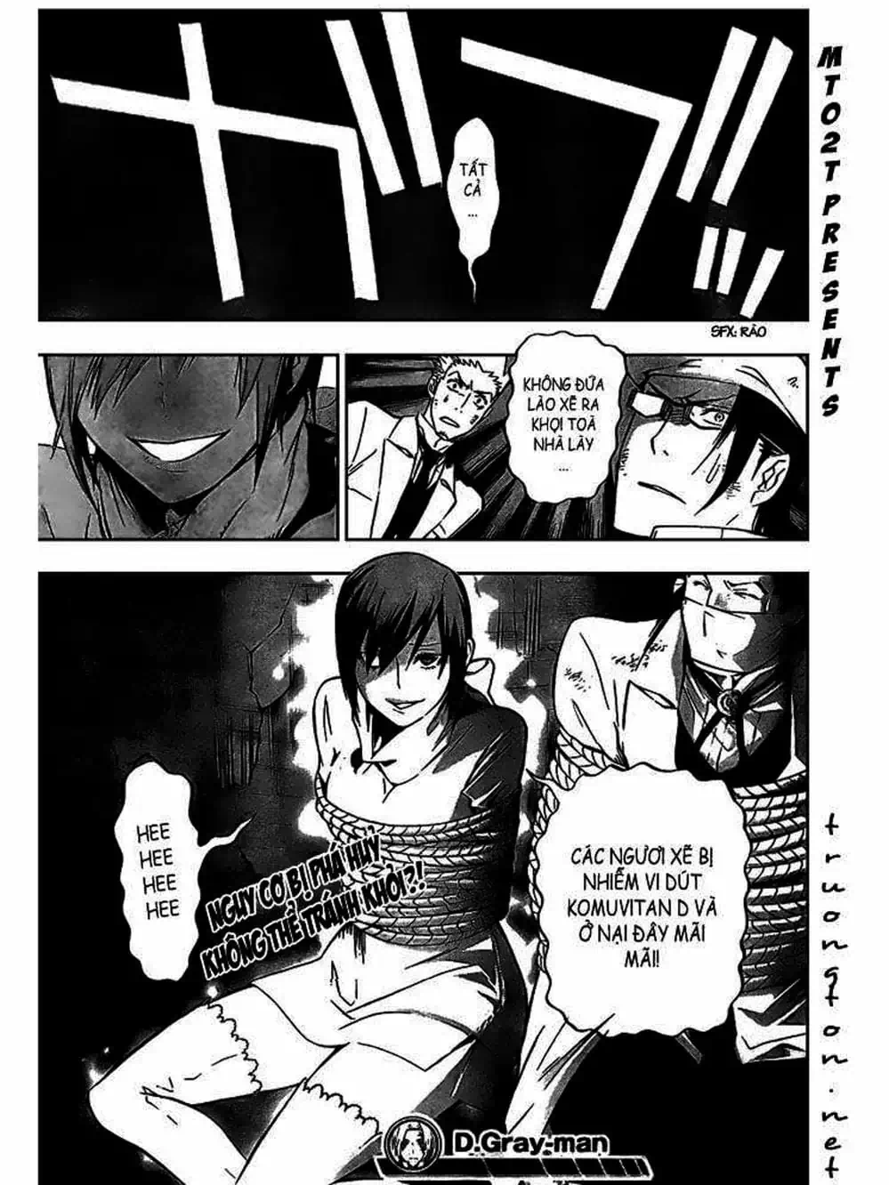 Truyện Tranh Quái Vật Sinh Ra Từ Linh Hồn Chết Chóc - D. Gray-Man trang 8