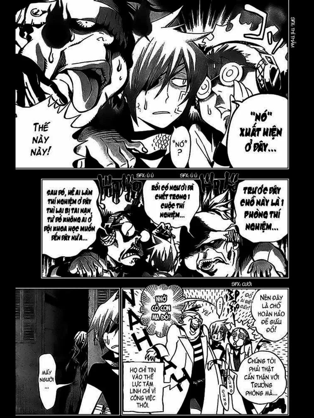 Truyện Tranh Quái Vật Sinh Ra Từ Linh Hồn Chết Chóc - D. Gray-Man trang 8