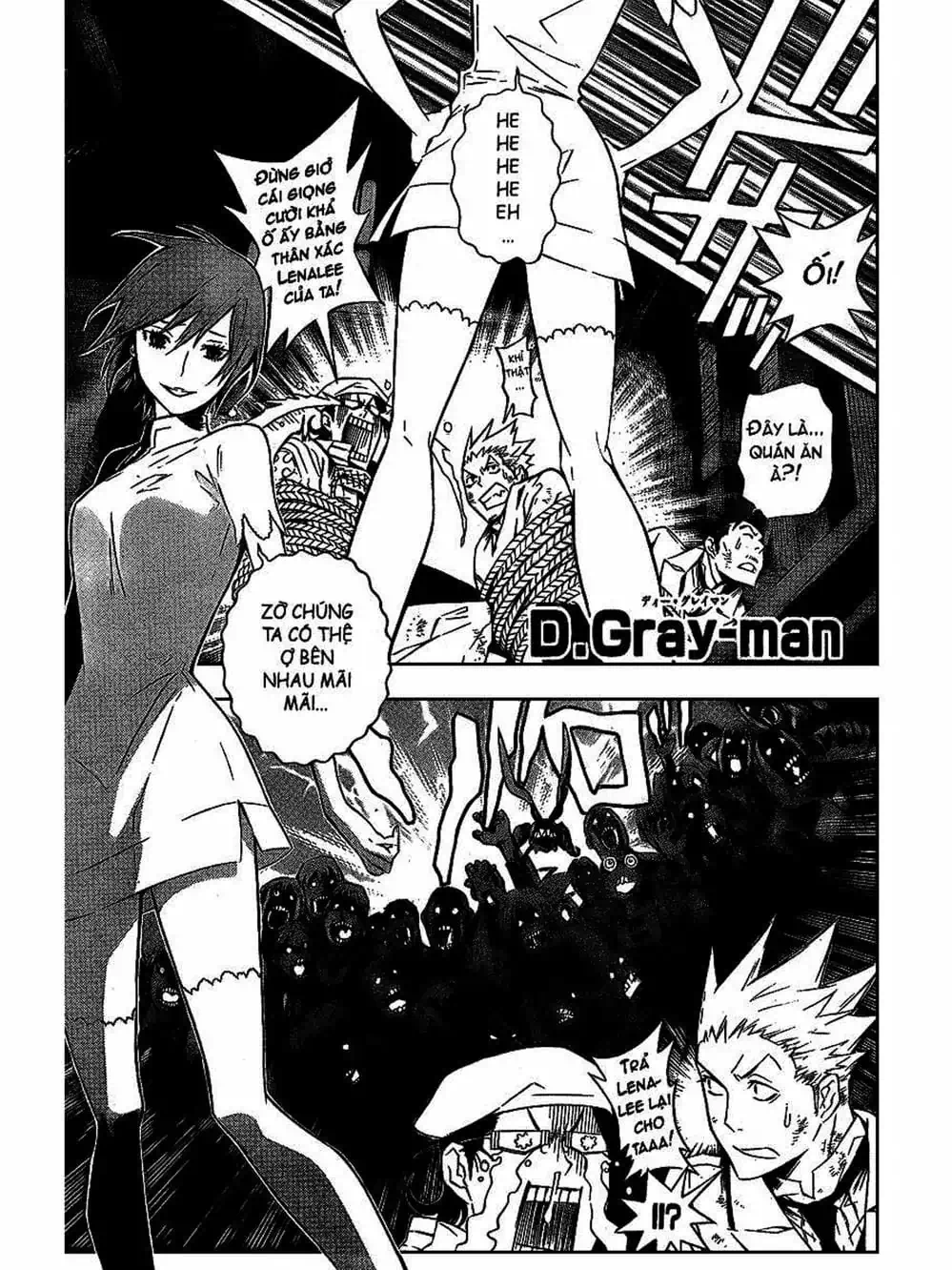 Truyện Tranh Quái Vật Sinh Ra Từ Linh Hồn Chết Chóc - D. Gray-Man trang 8