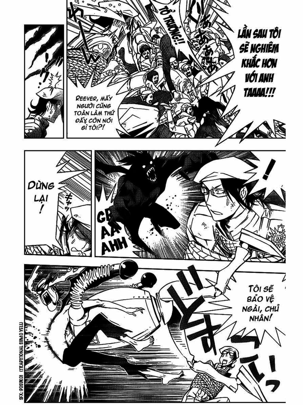 Truyện Tranh Quái Vật Sinh Ra Từ Linh Hồn Chết Chóc - D. Gray-Man trang 8