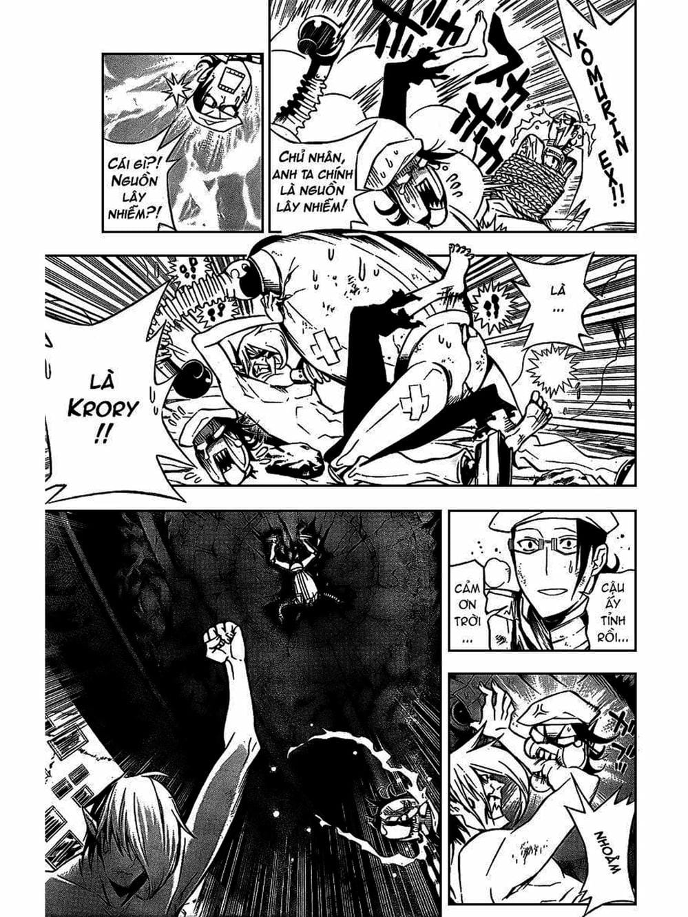 Truyện Tranh Quái Vật Sinh Ra Từ Linh Hồn Chết Chóc - D. Gray-Man trang 8