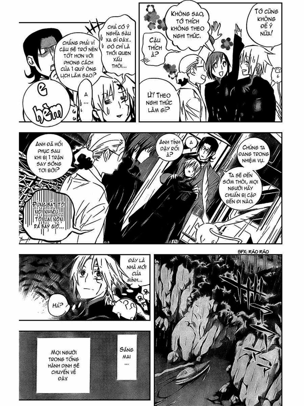 Truyện Tranh Quái Vật Sinh Ra Từ Linh Hồn Chết Chóc - D. Gray-Man trang 8