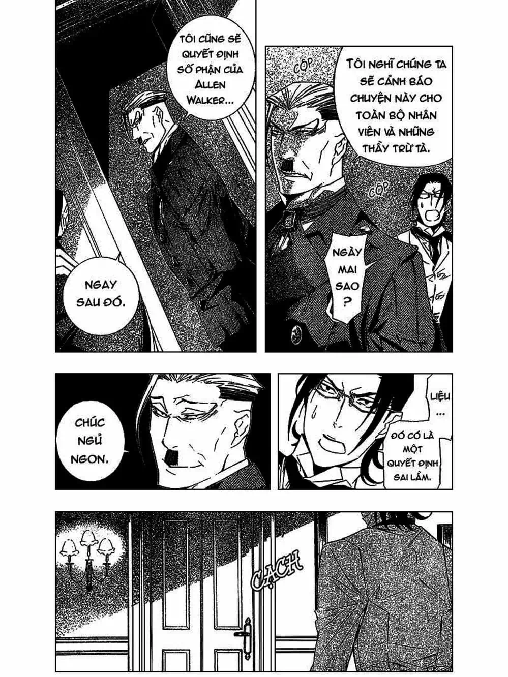 Truyện Tranh Quái Vật Sinh Ra Từ Linh Hồn Chết Chóc - D. Gray-Man trang 8