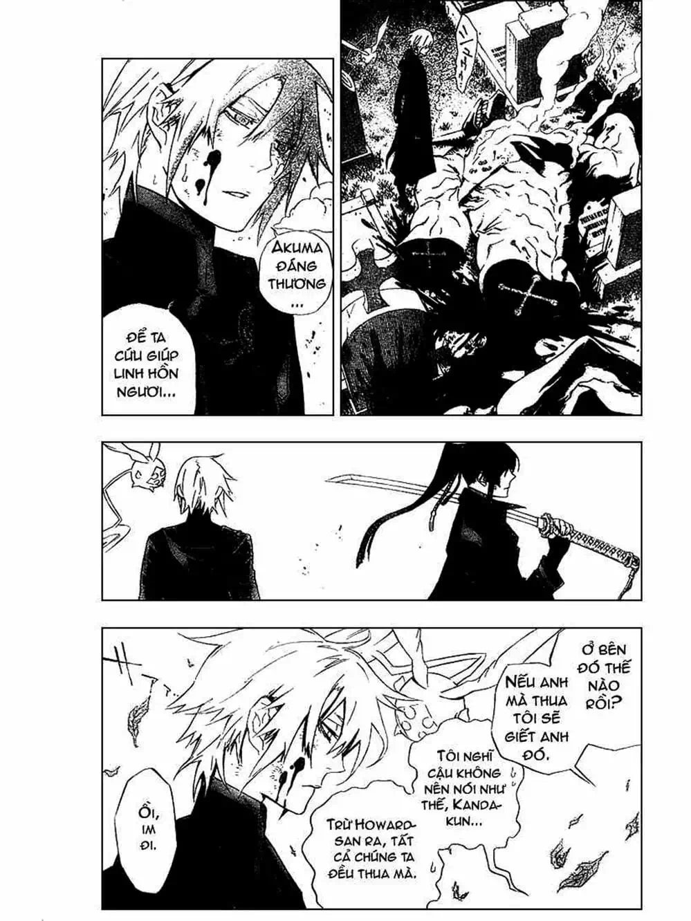 Truyện Tranh Quái Vật Sinh Ra Từ Linh Hồn Chết Chóc - D. Gray-Man trang 8