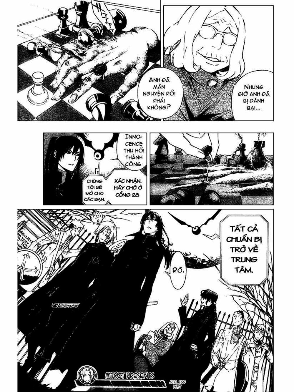 Truyện Tranh Quái Vật Sinh Ra Từ Linh Hồn Chết Chóc - D. Gray-Man trang 8