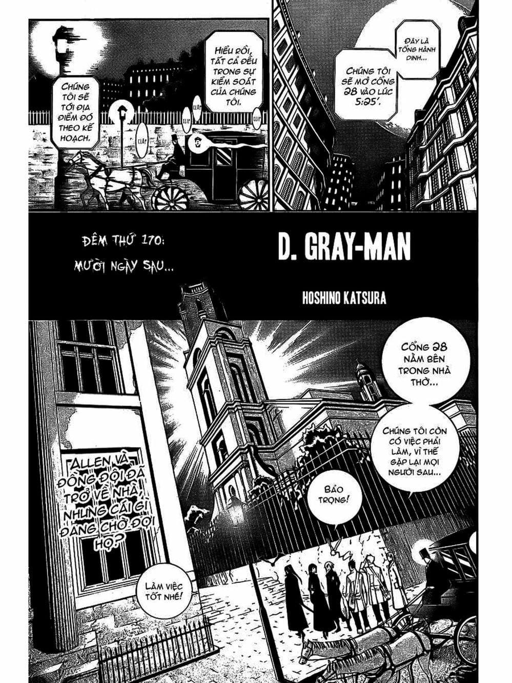 Truyện Tranh Quái Vật Sinh Ra Từ Linh Hồn Chết Chóc - D. Gray-Man trang 8