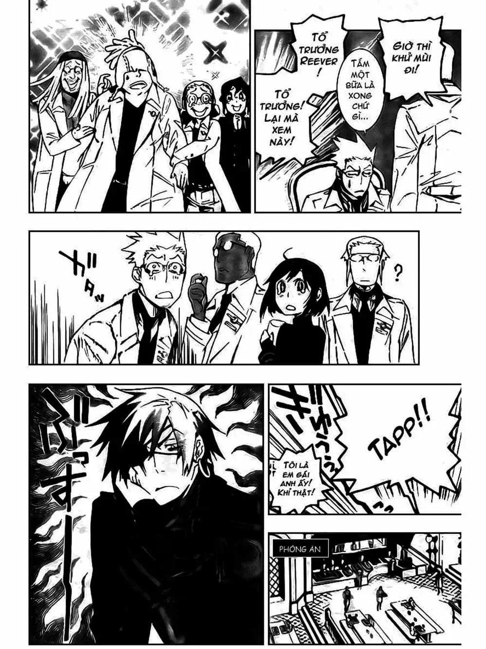 Truyện Tranh Quái Vật Sinh Ra Từ Linh Hồn Chết Chóc - D. Gray-Man trang 8