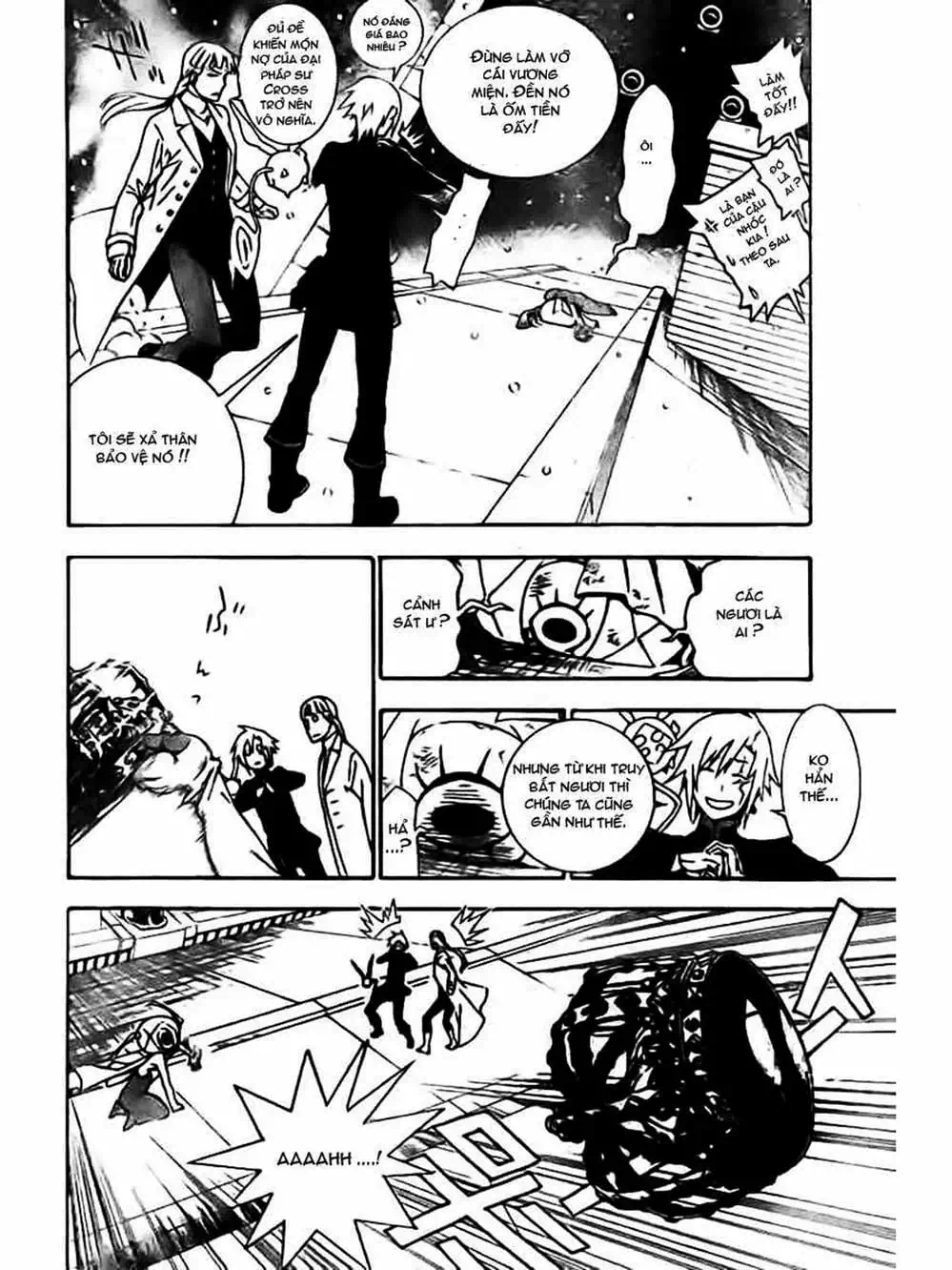 Truyện Tranh Quái Vật Sinh Ra Từ Linh Hồn Chết Chóc - D. Gray-Man trang 8