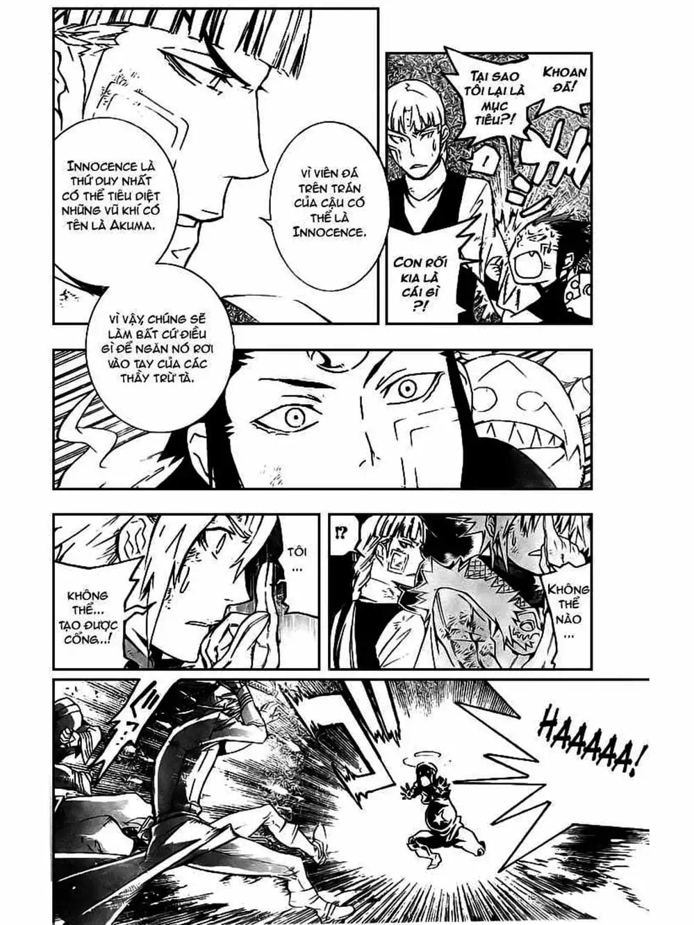 Truyện Tranh Quái Vật Sinh Ra Từ Linh Hồn Chết Chóc - D. Gray-Man trang 8