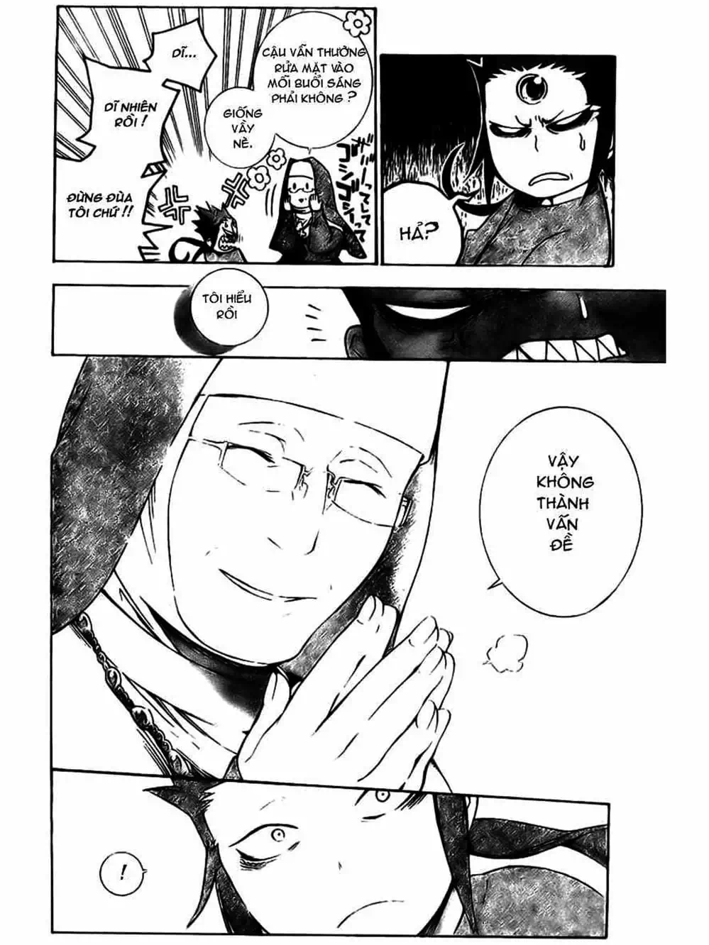 Truyện Tranh Quái Vật Sinh Ra Từ Linh Hồn Chết Chóc - D. Gray-Man trang 8