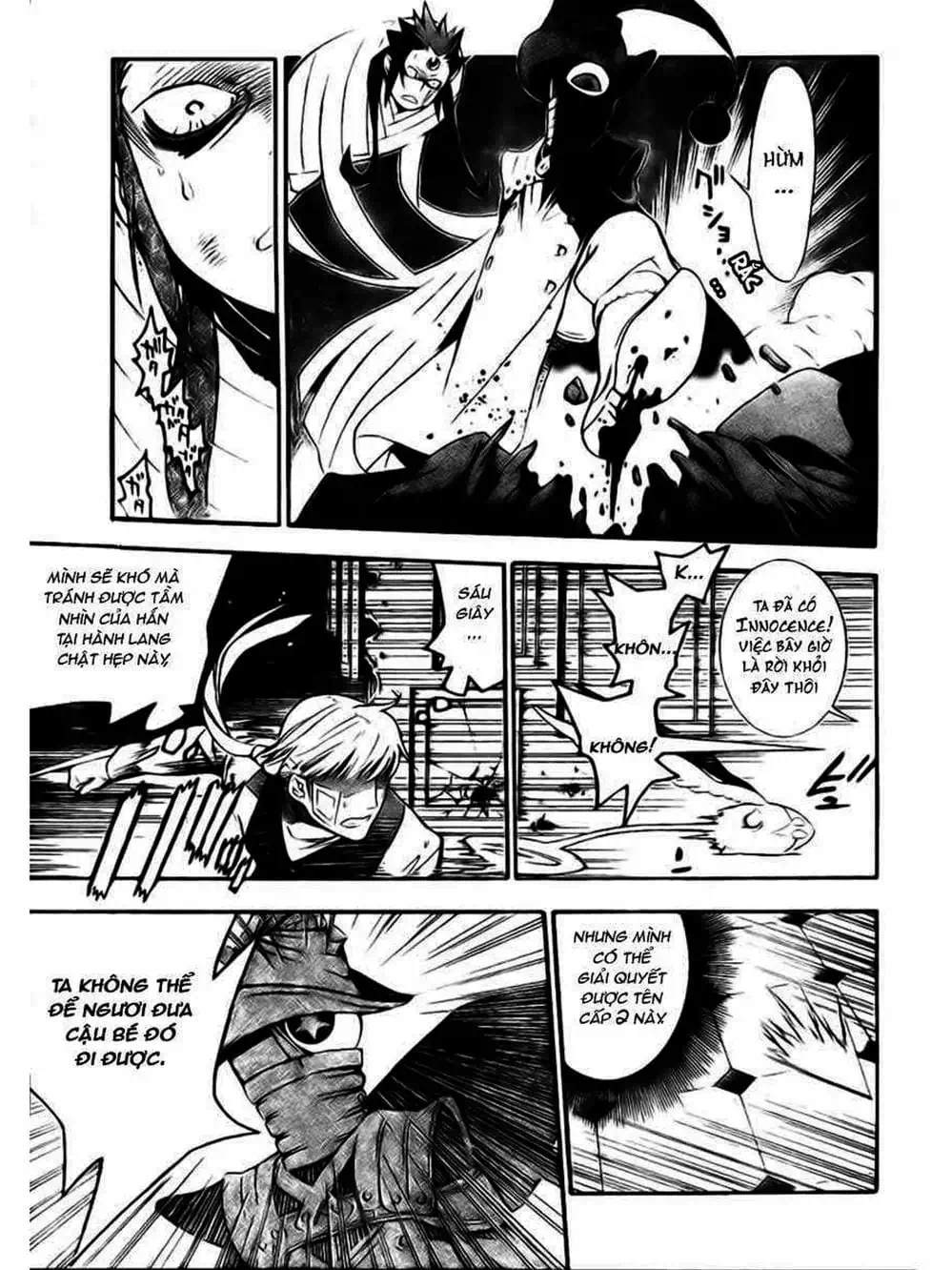 Truyện Tranh Quái Vật Sinh Ra Từ Linh Hồn Chết Chóc - D. Gray-Man trang 8