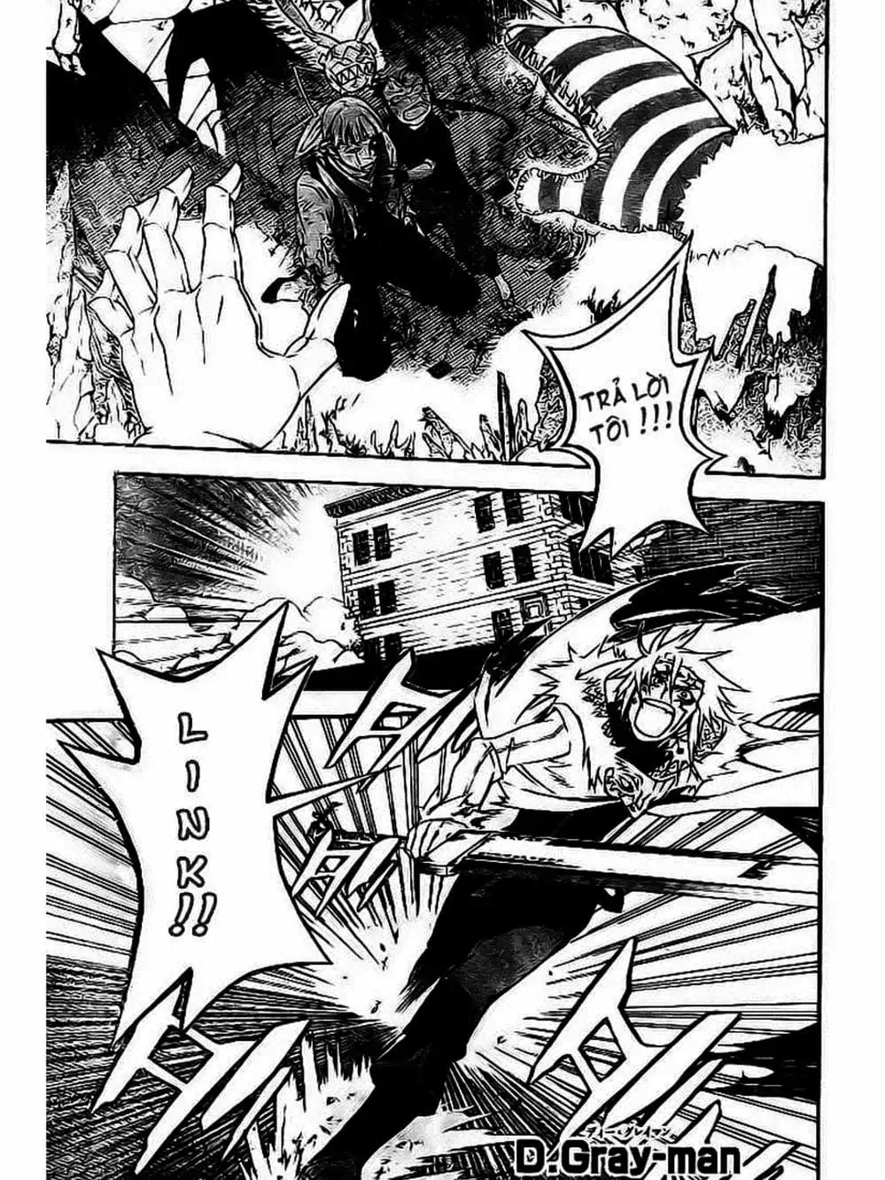 Truyện Tranh Quái Vật Sinh Ra Từ Linh Hồn Chết Chóc - D. Gray-Man trang 8