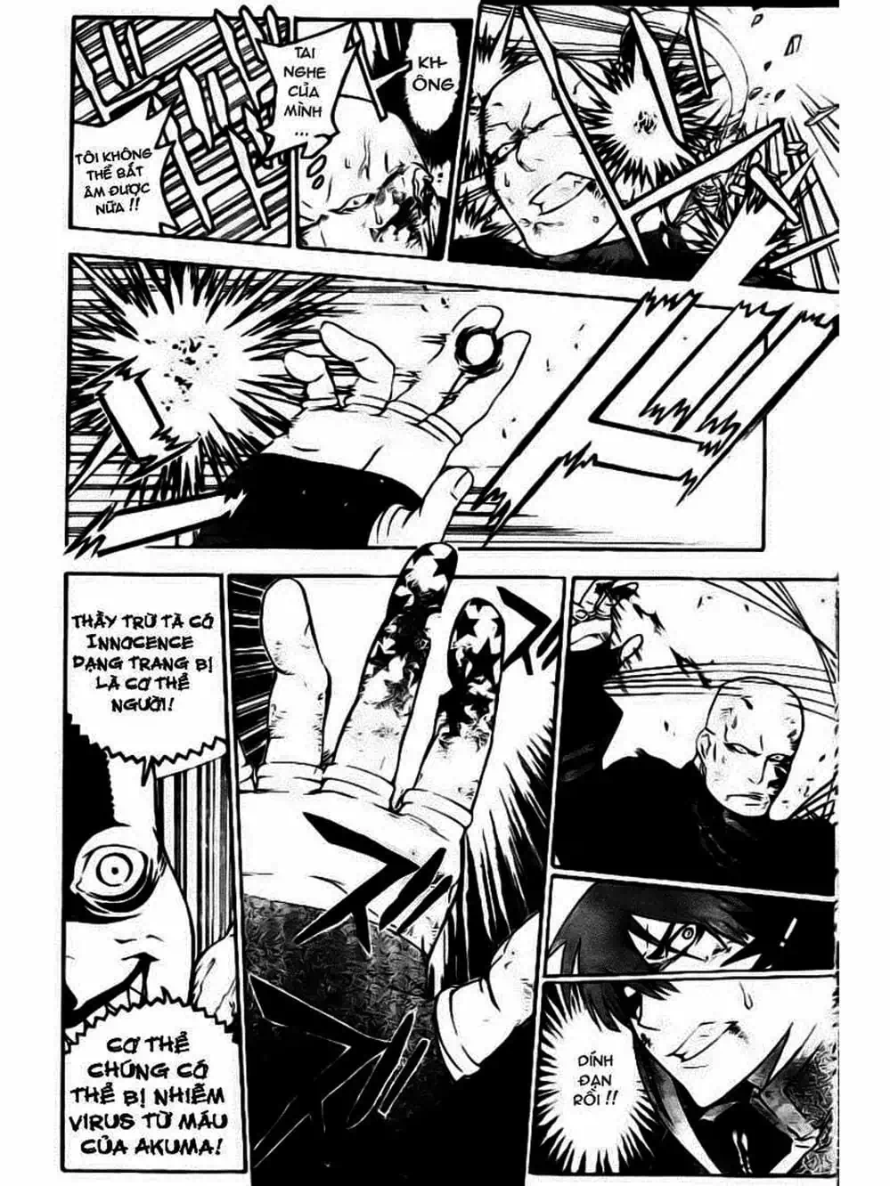 Truyện Tranh Quái Vật Sinh Ra Từ Linh Hồn Chết Chóc - D. Gray-Man trang 8