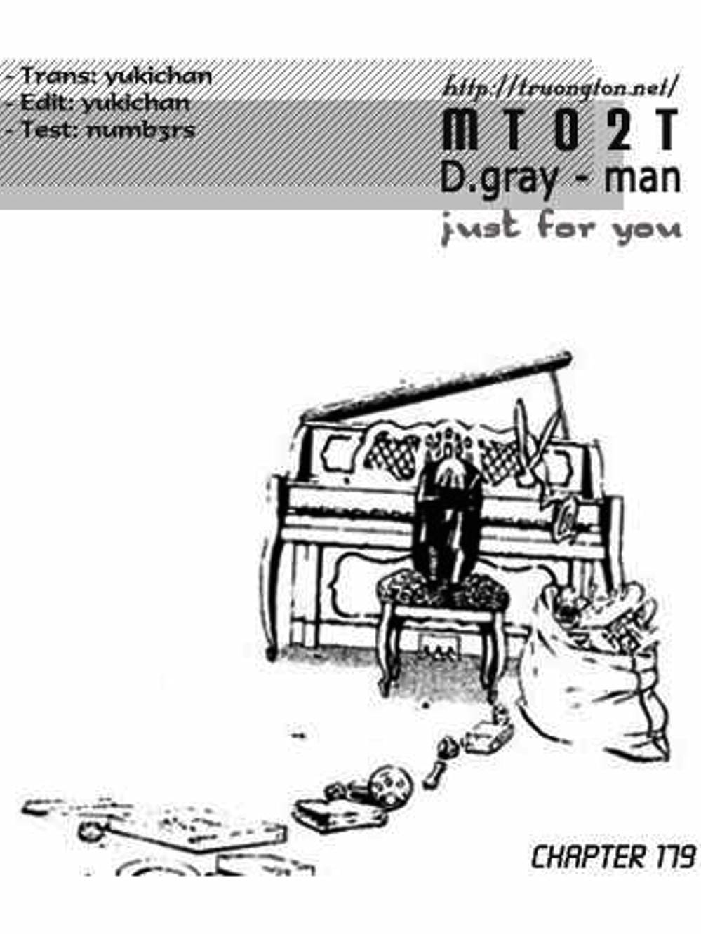 Truyện Tranh Quái Vật Sinh Ra Từ Linh Hồn Chết Chóc - D. Gray-Man trang 8